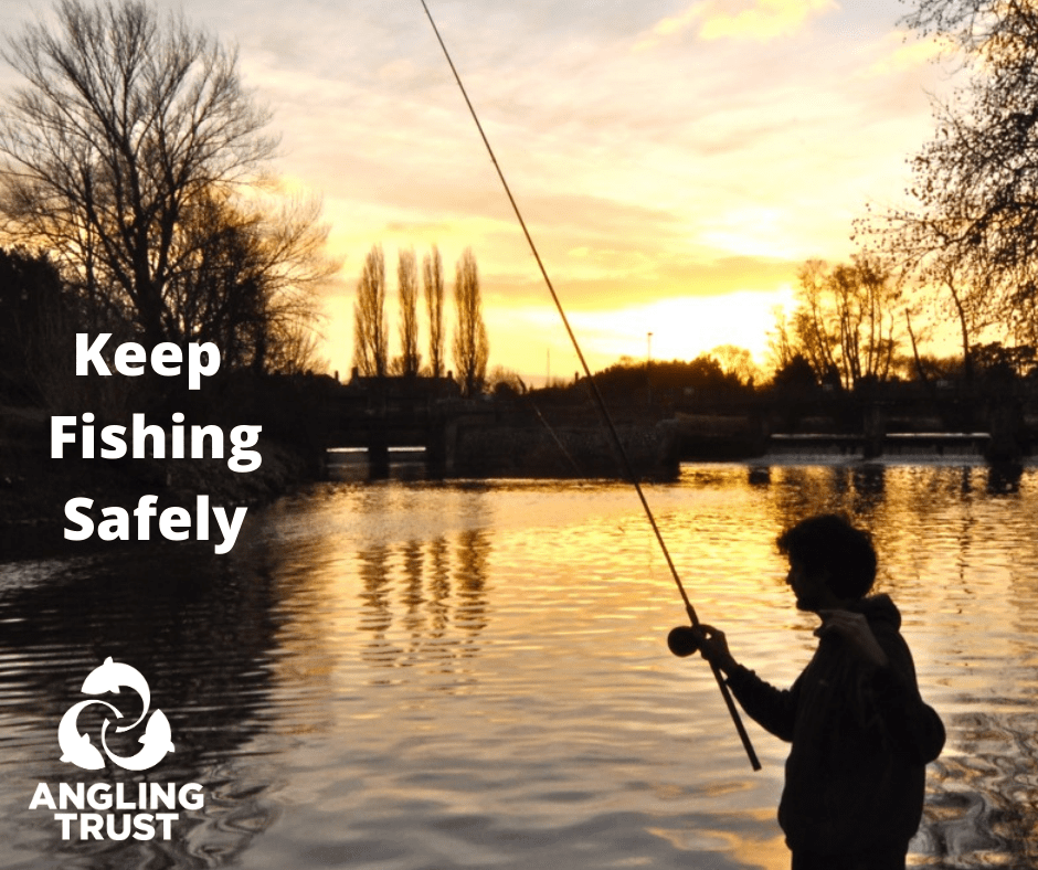 Fish safely, locally and respect the ‘rule of two’ during lockdown