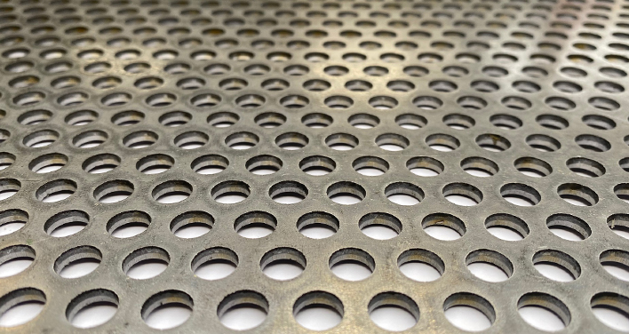 Rvs 304 Plaat - Ronde Perforatie | Anglo Staal Holland