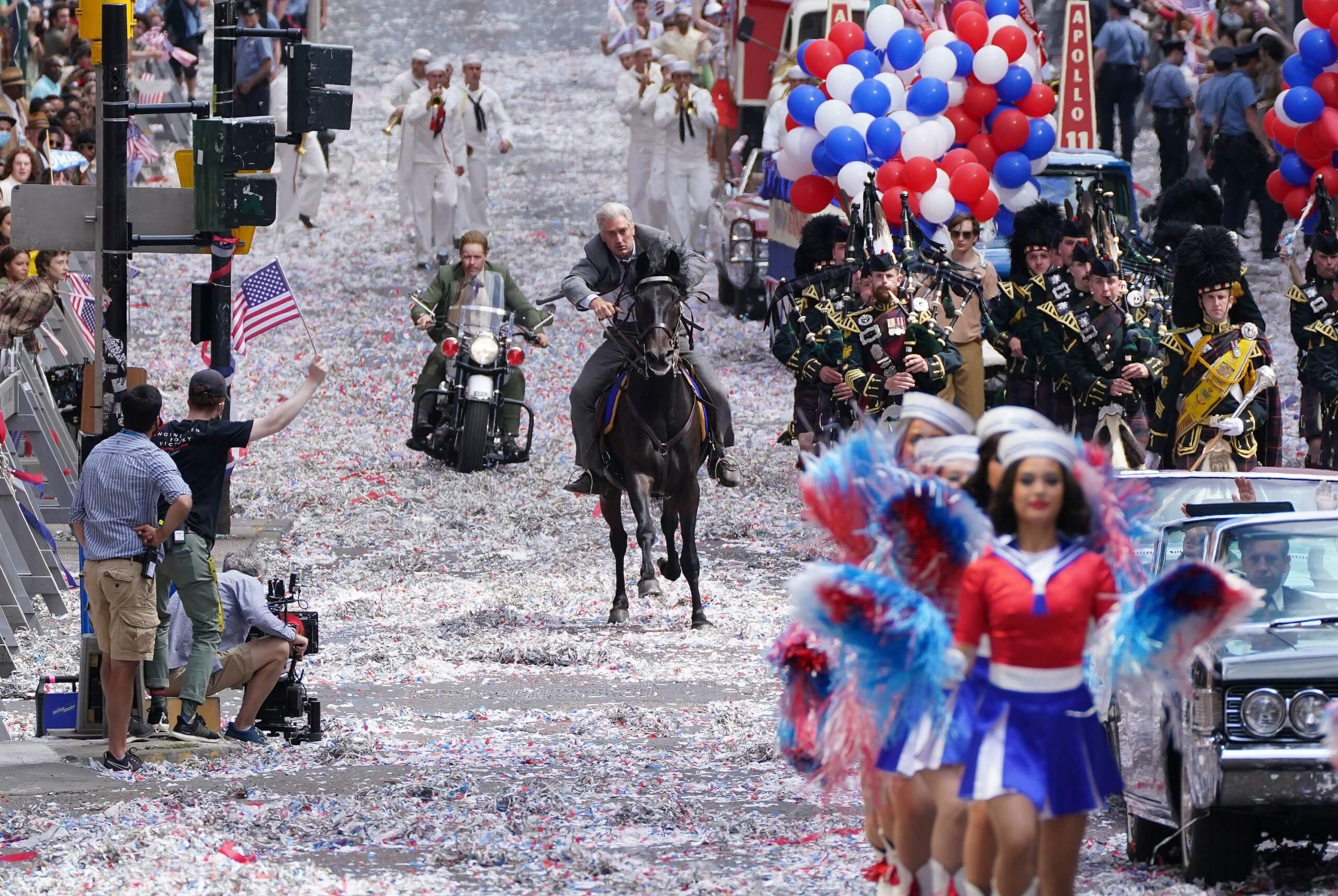 In Pictures Glasgow transformed into New York City for Indiana Jones 5