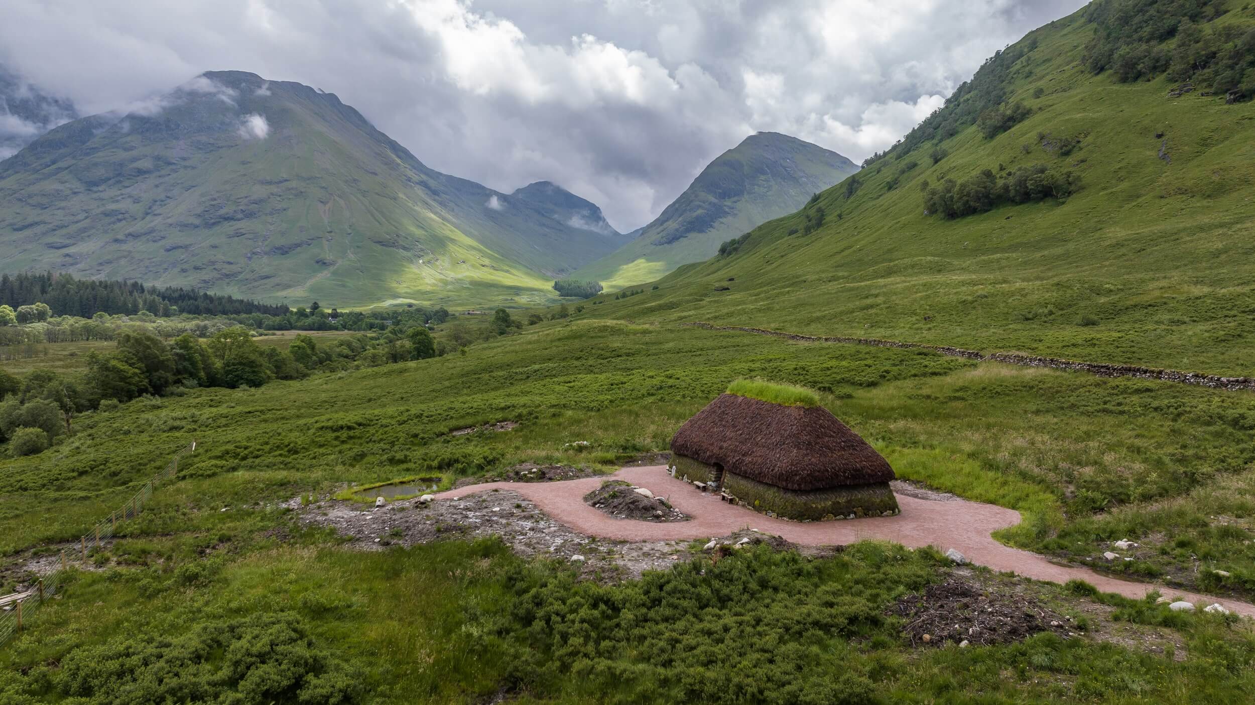 Replica turf and creel house gives glimpse of life in 17thcentury Glencoe