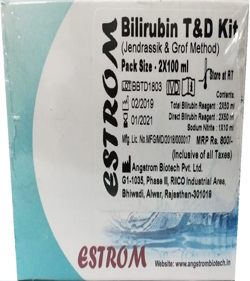 BILIRUBIN KIT Manufacturer Angstrom Biotech