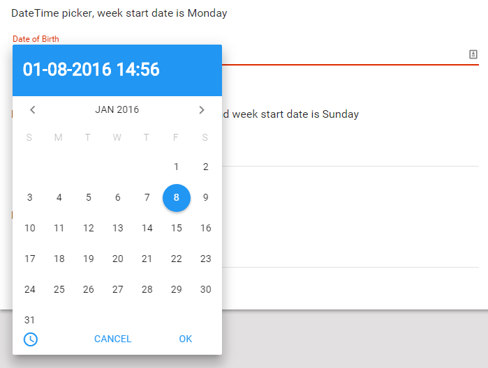 SM Date, Time and Range Picker For Angular Angular Script