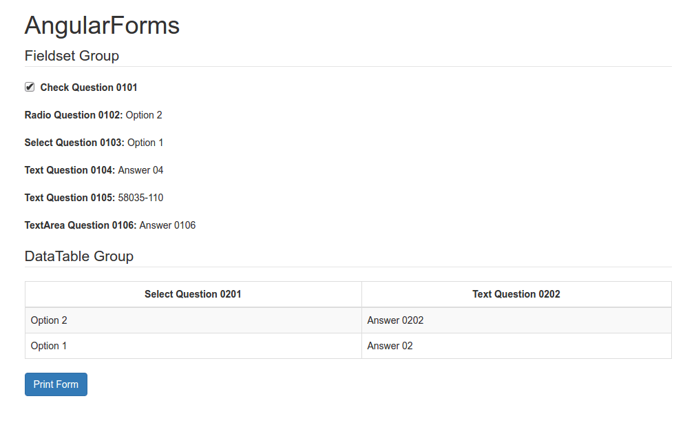 Simple Form Generator For Angular 4+ | Angular Script