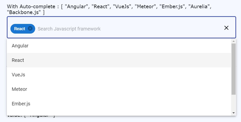 Angular Tags Input Library Based On Angular Material NgxMatTagInput