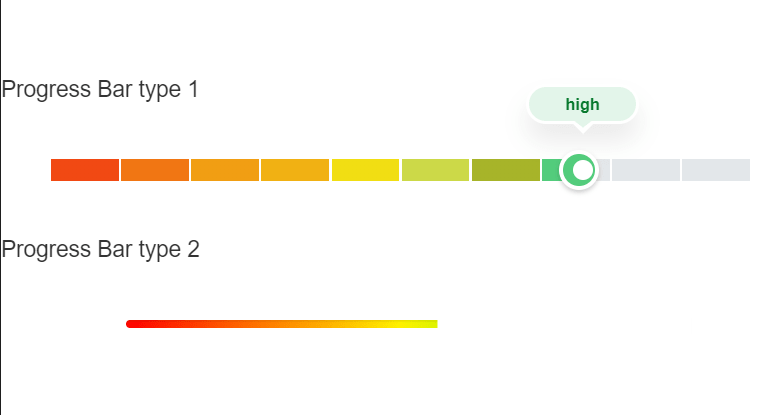 Gradient Progress Bar For Angular | Angular Script