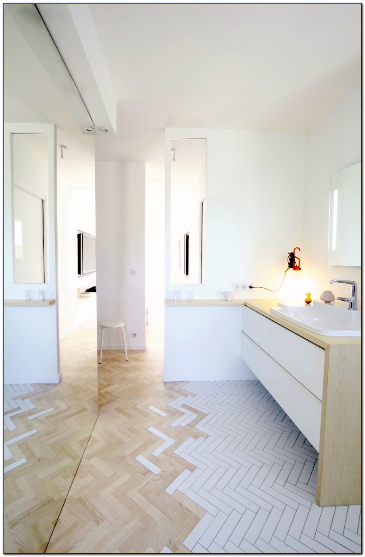 Floating Wood Floor Transition To Tile