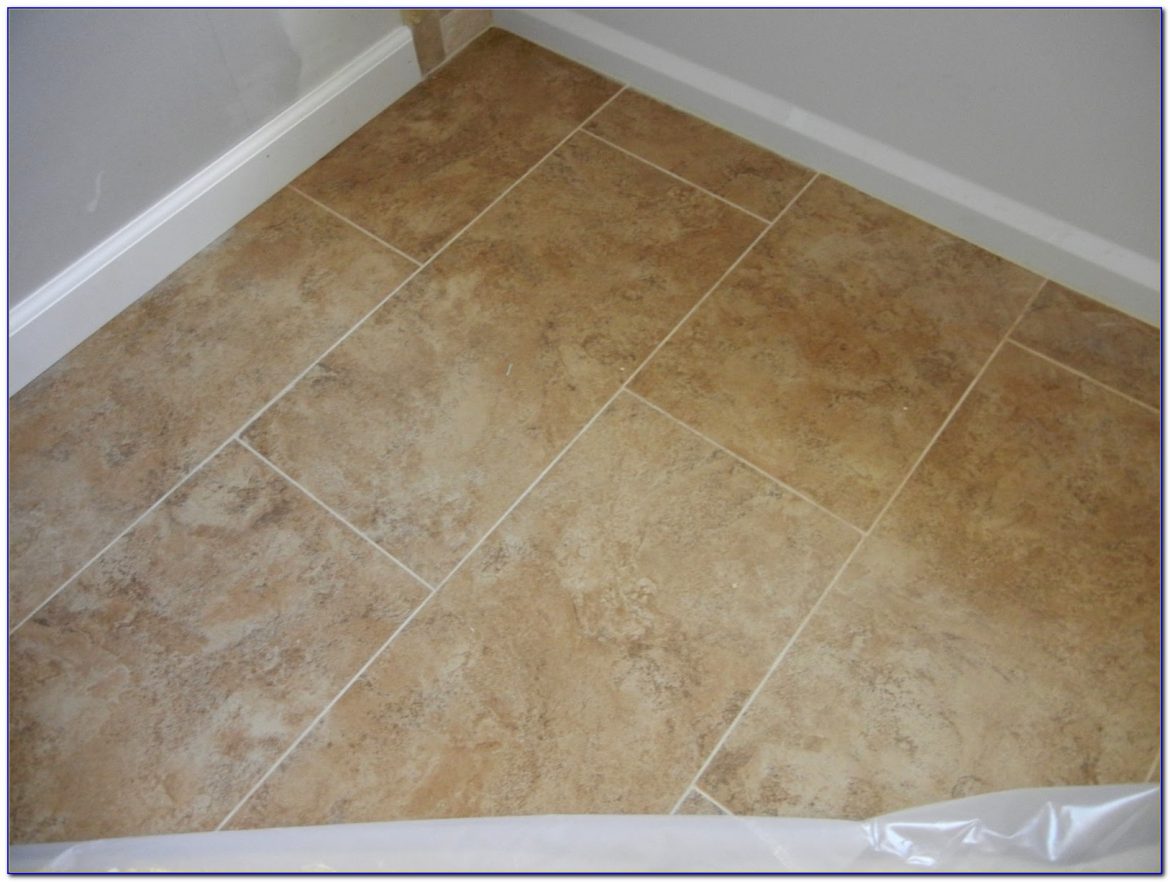Installing Ceramic Floor Tile Youtube
