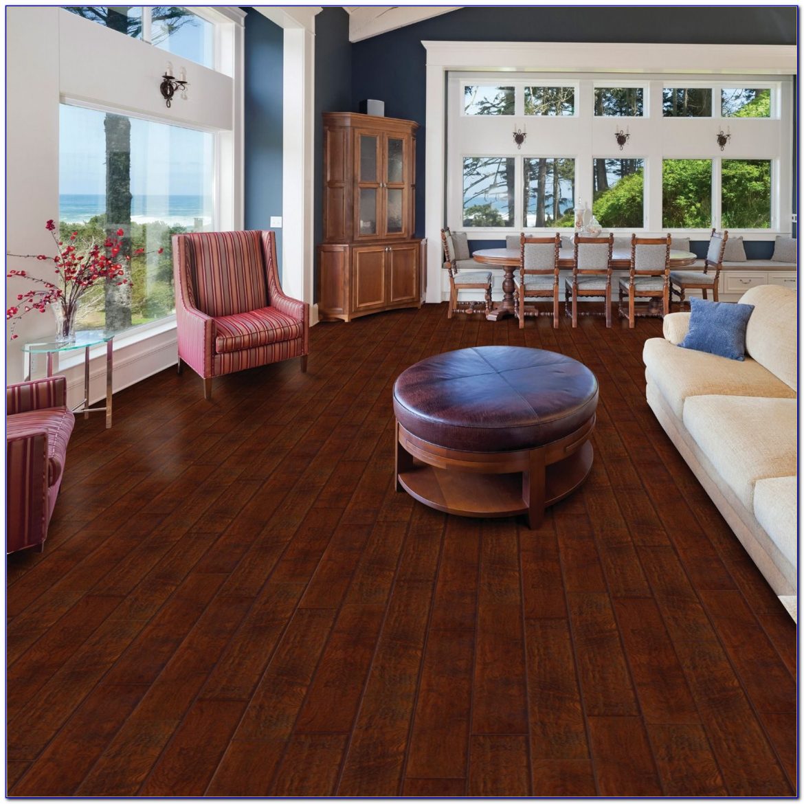 Select Surfaces Click Laminate Flooring Cocoa Walnut