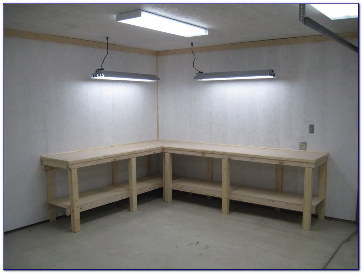 L Shaped Work Tables