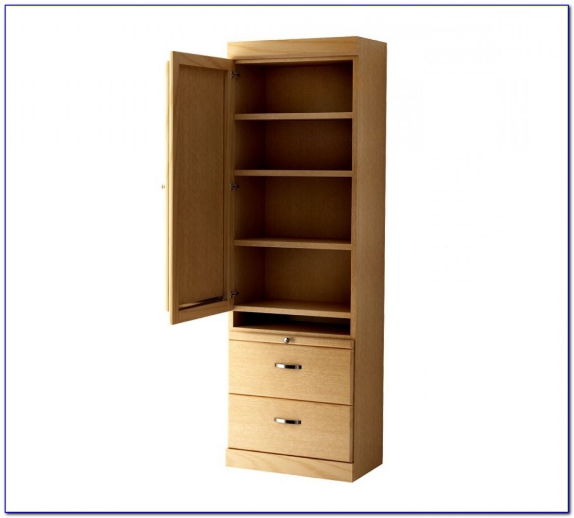 Leaning Ladder Bookcase With Drawers