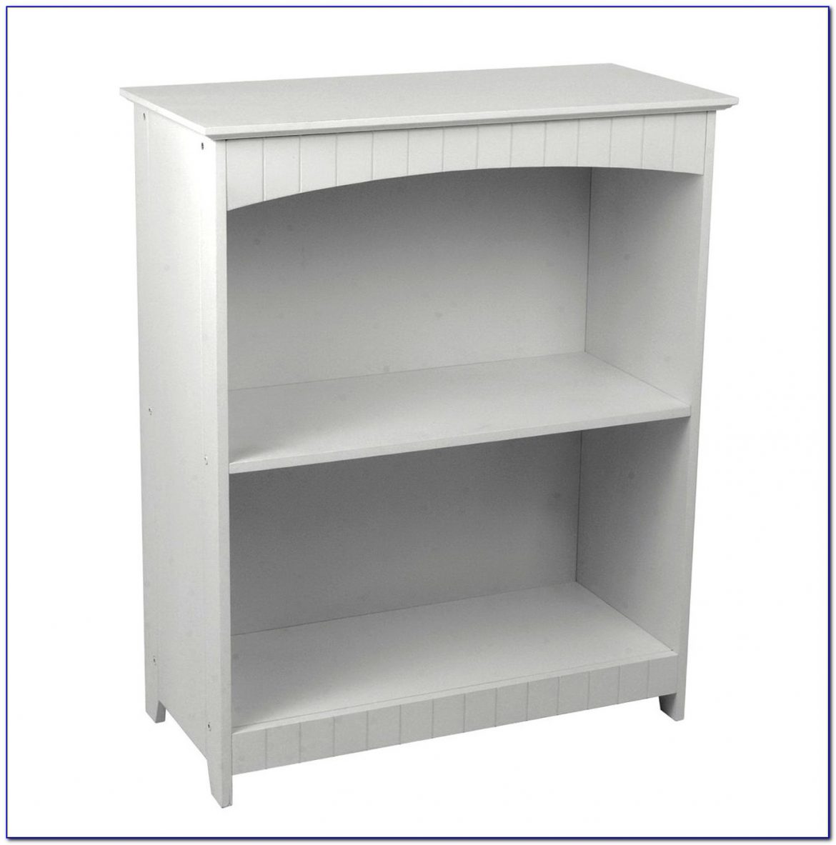 White 2 Shelf Bookshelf
