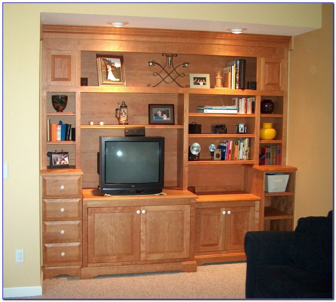 Built In Entertainment Center Bookcase