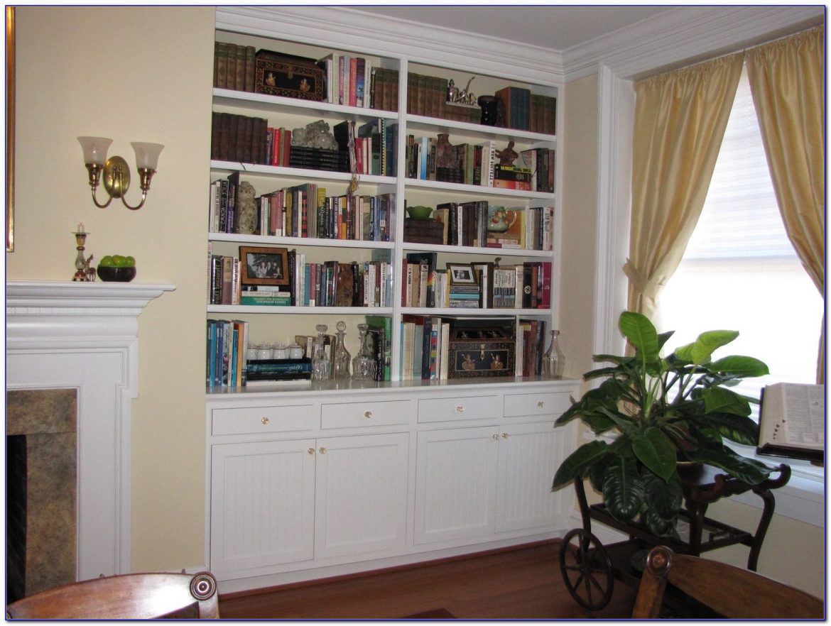 Build Bookcase In Alcove