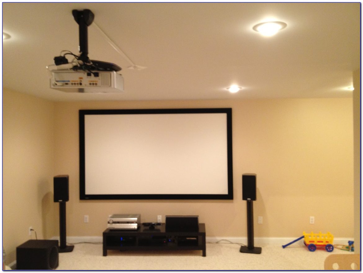 Drop Ceiling Projector Mount Installation