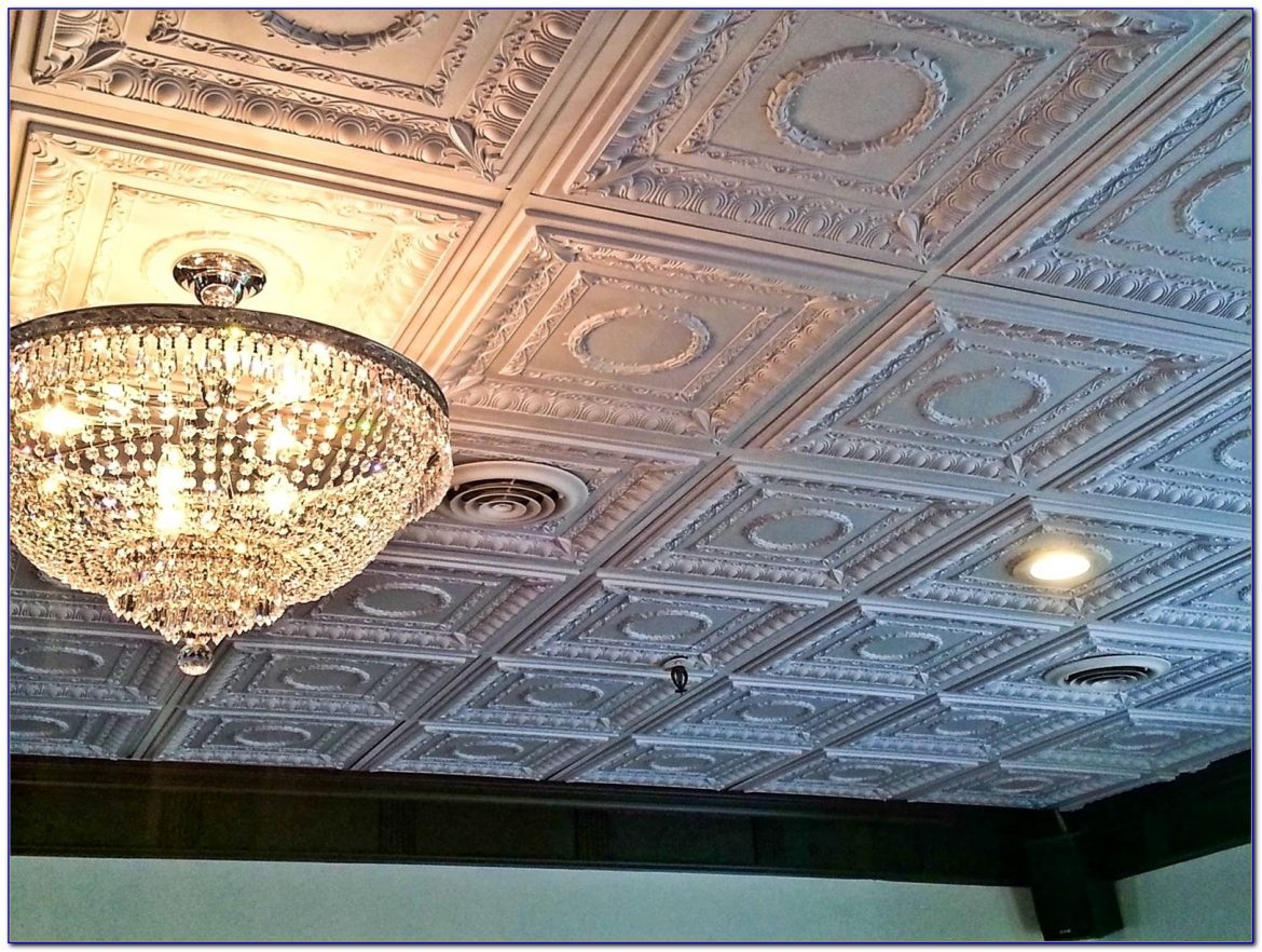 Installing A Pressed Tin Ceiling