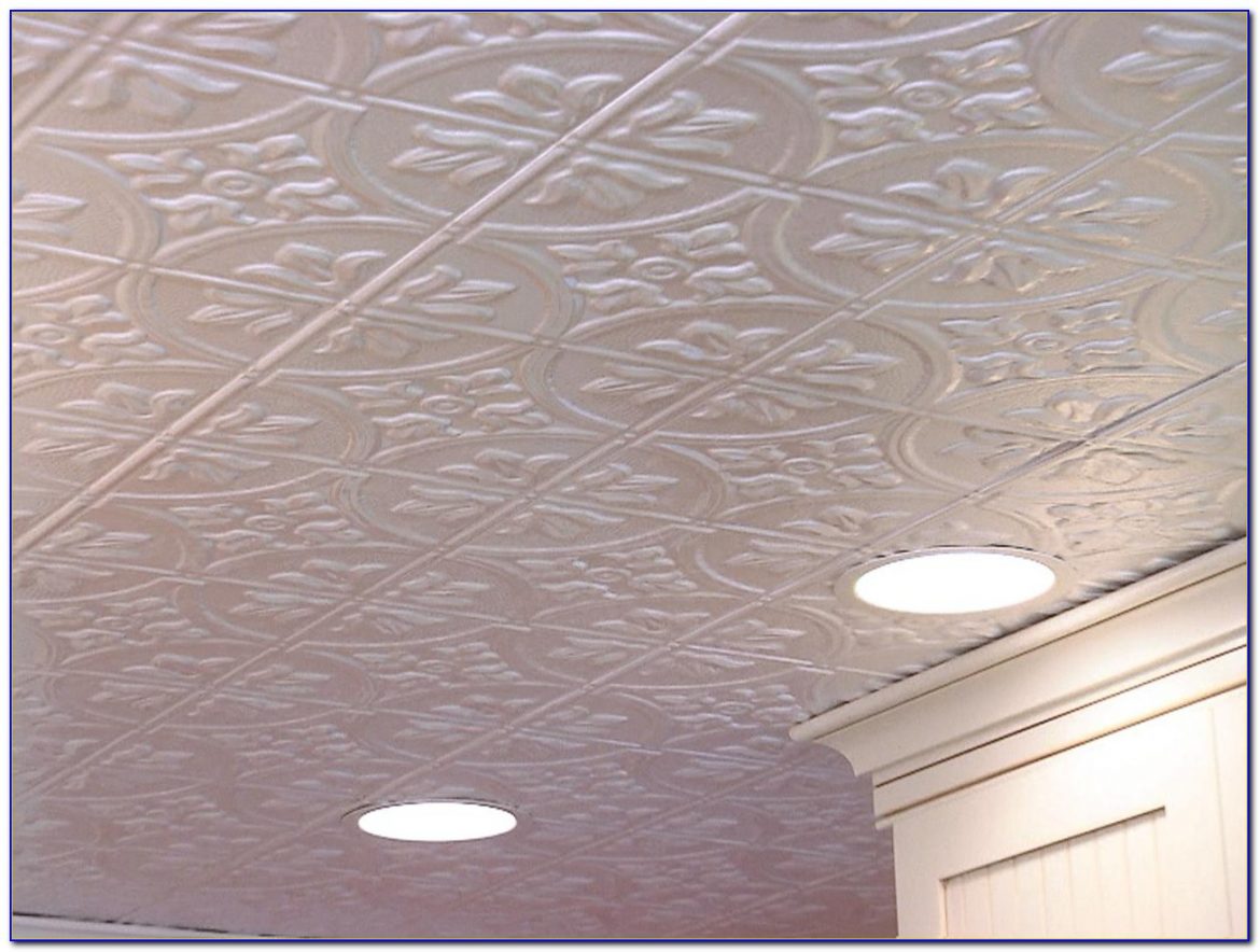 Installing Tin Ceiling Tiles