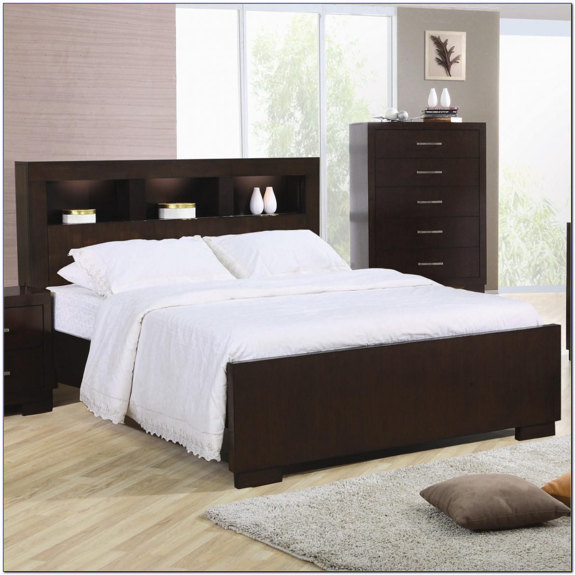 Headboard With Built In Nightstands