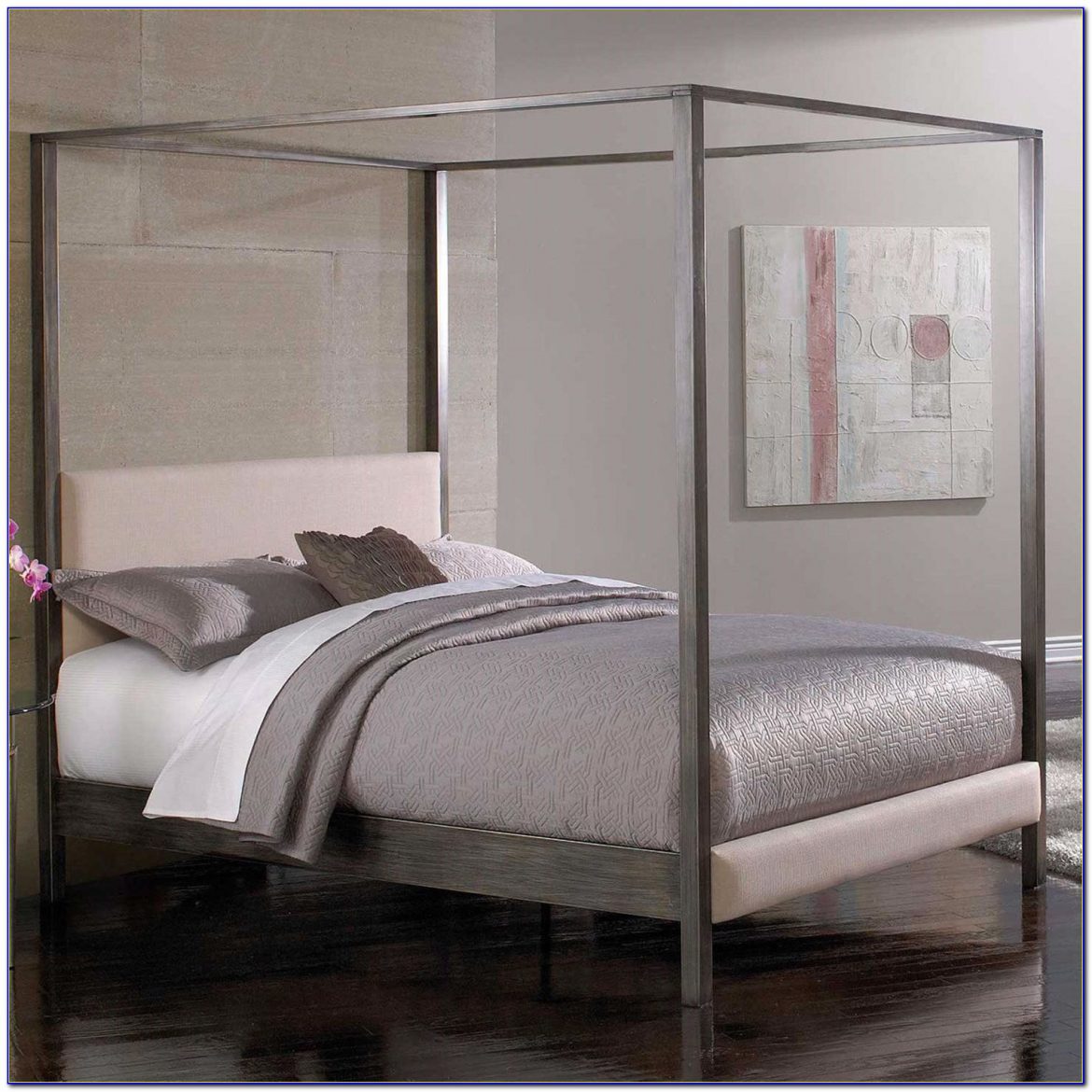 King Size Platform Bed Frame And Headboard