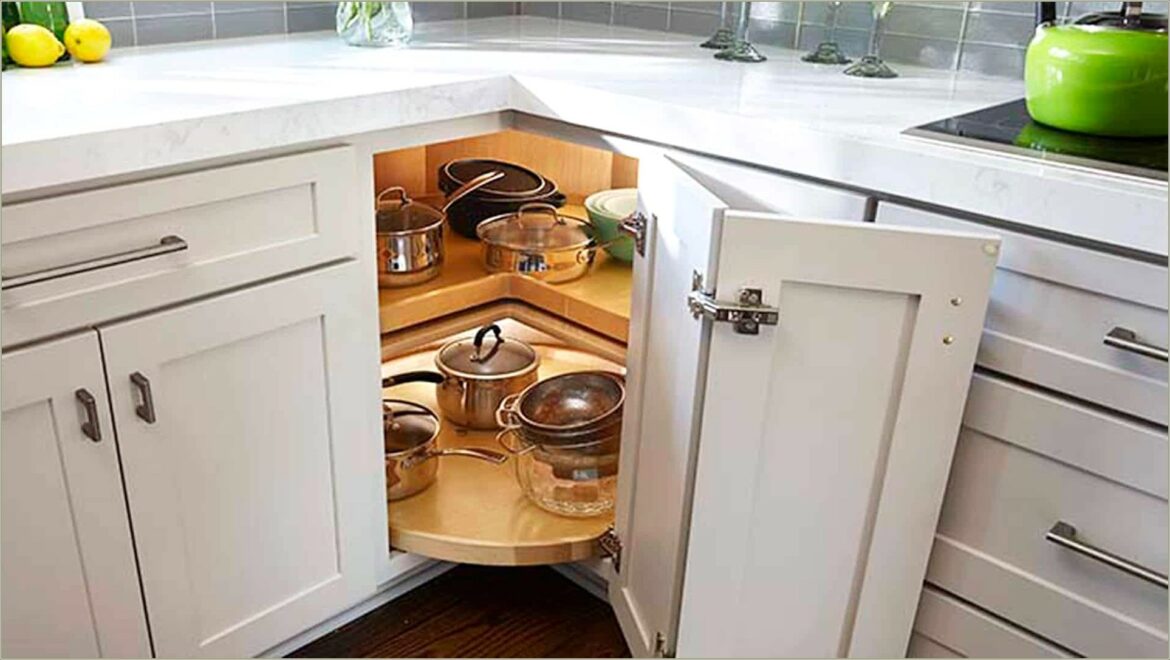 Convert Lazy Susan Cabinet