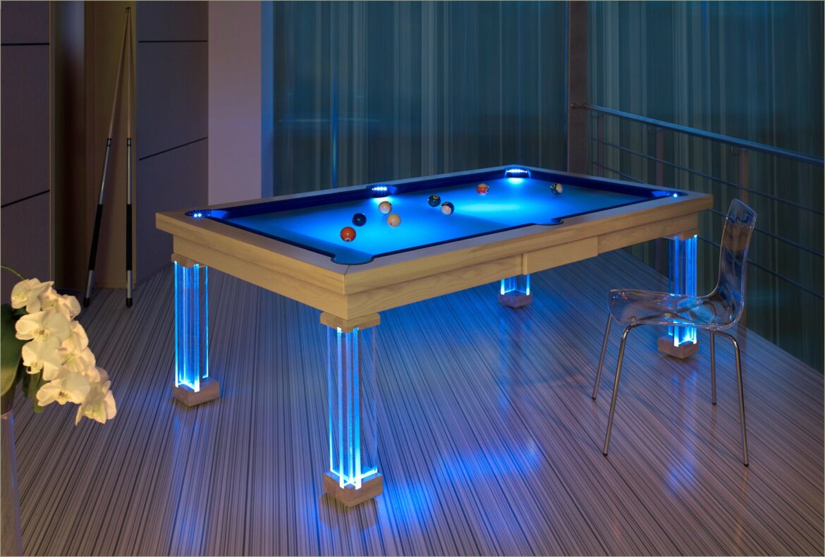 Dining Room Table Converts To Pool Table