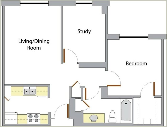 1 Bedroom With Study Austin Tx