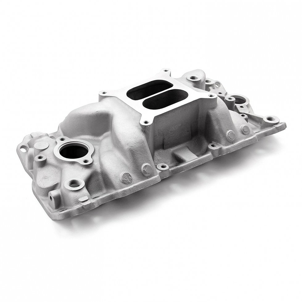 Ford 351C Cleveland 3V Aussie Style Intake Satin - Angus Racing