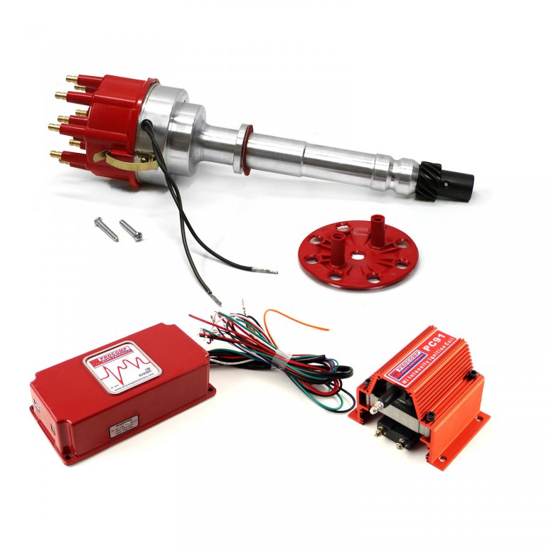 Chevy SBC 350 BBC 454 Pro Billet Distributor 6AL CDI Ignition & Coil