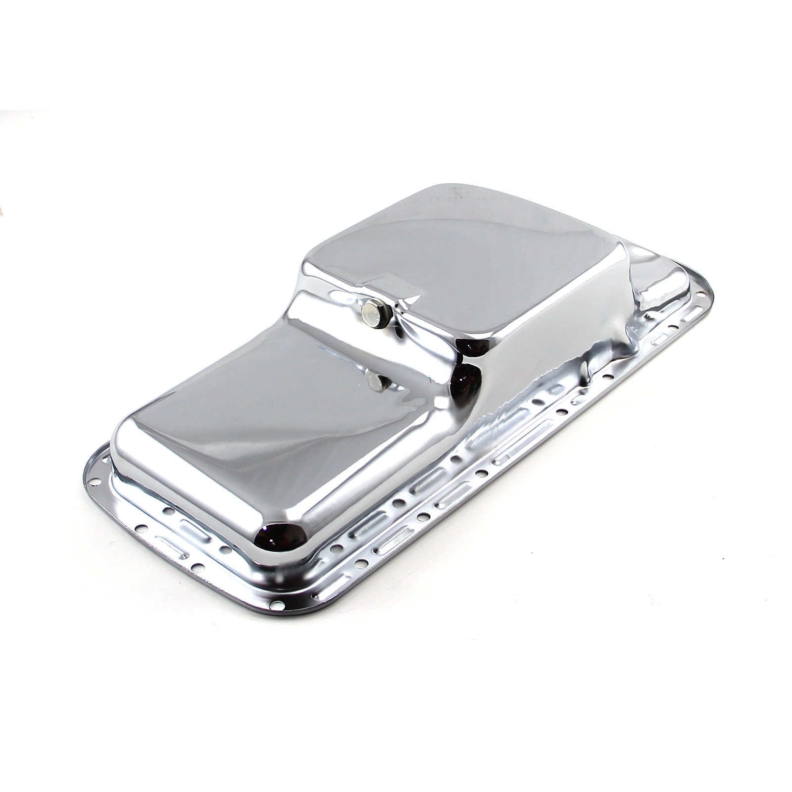 Mopar Chrysler BB 383 440 Chrome Oil Pan Angus Racing