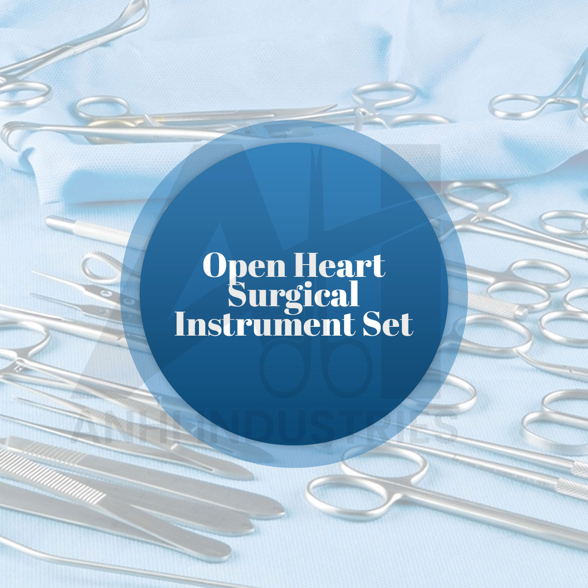 Open Heart Surgical Instrument Set Best Surgical Medical Supplies