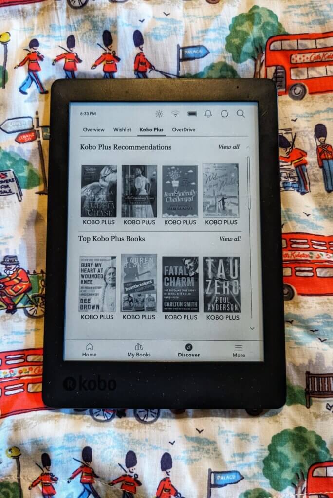 Kobo Plus Review An Historian About Town