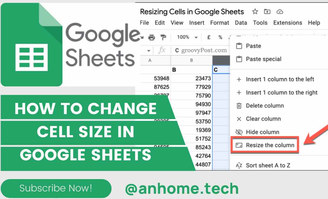 How to Change Cell Size in Google Sheets A Comprehensive Guide