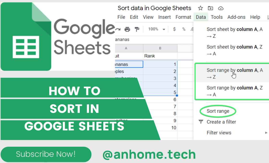 How To Sort In Google Sheets Ipad at Mary Henderson blog