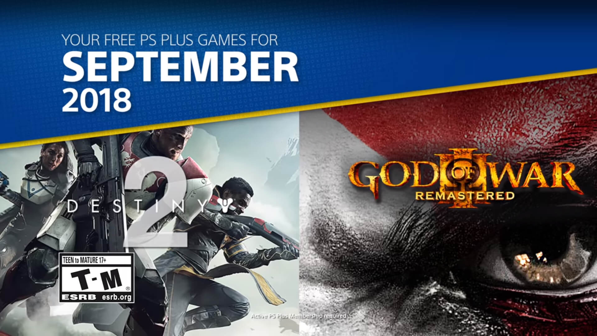 PlayStation Plus Games For September 2018 Revealed