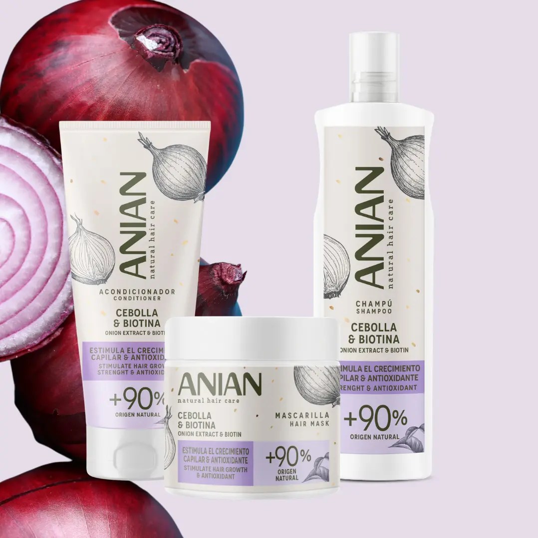 Champú de Cebolla & Biotina Anian