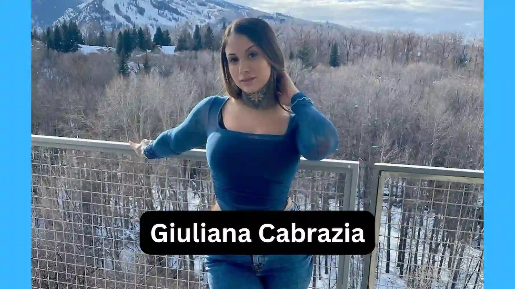 Giuliana Cabrazia Bio, Age, Wiki, Dating? Biography, Wikipedia, Net Worth,