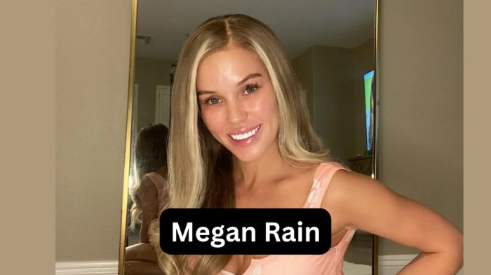 Megan rain onlyfans