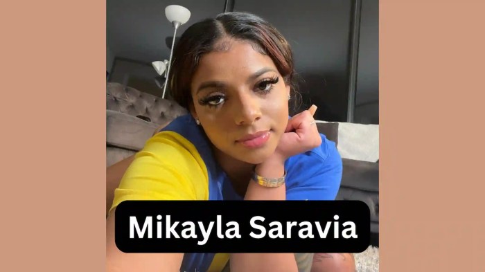 Mikayla saravia net worth