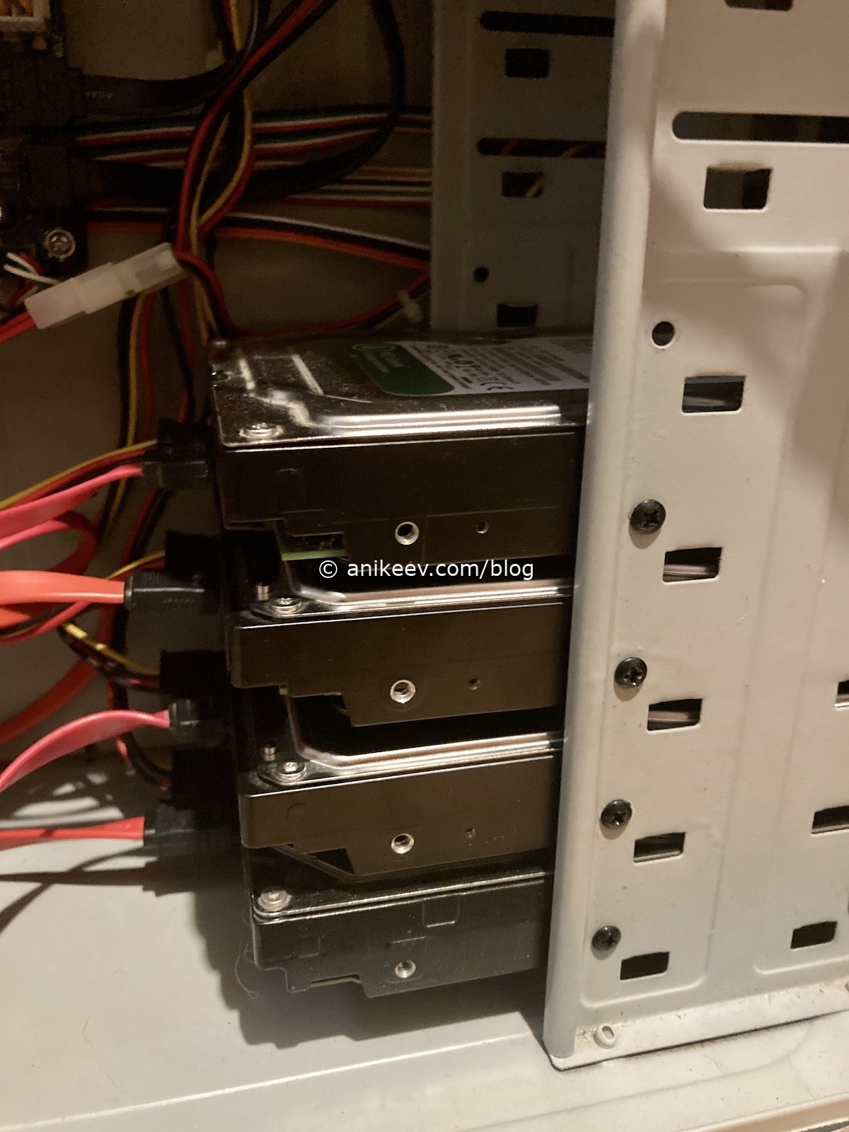 How to build up your own inexpensive NAS Anikeev's blog