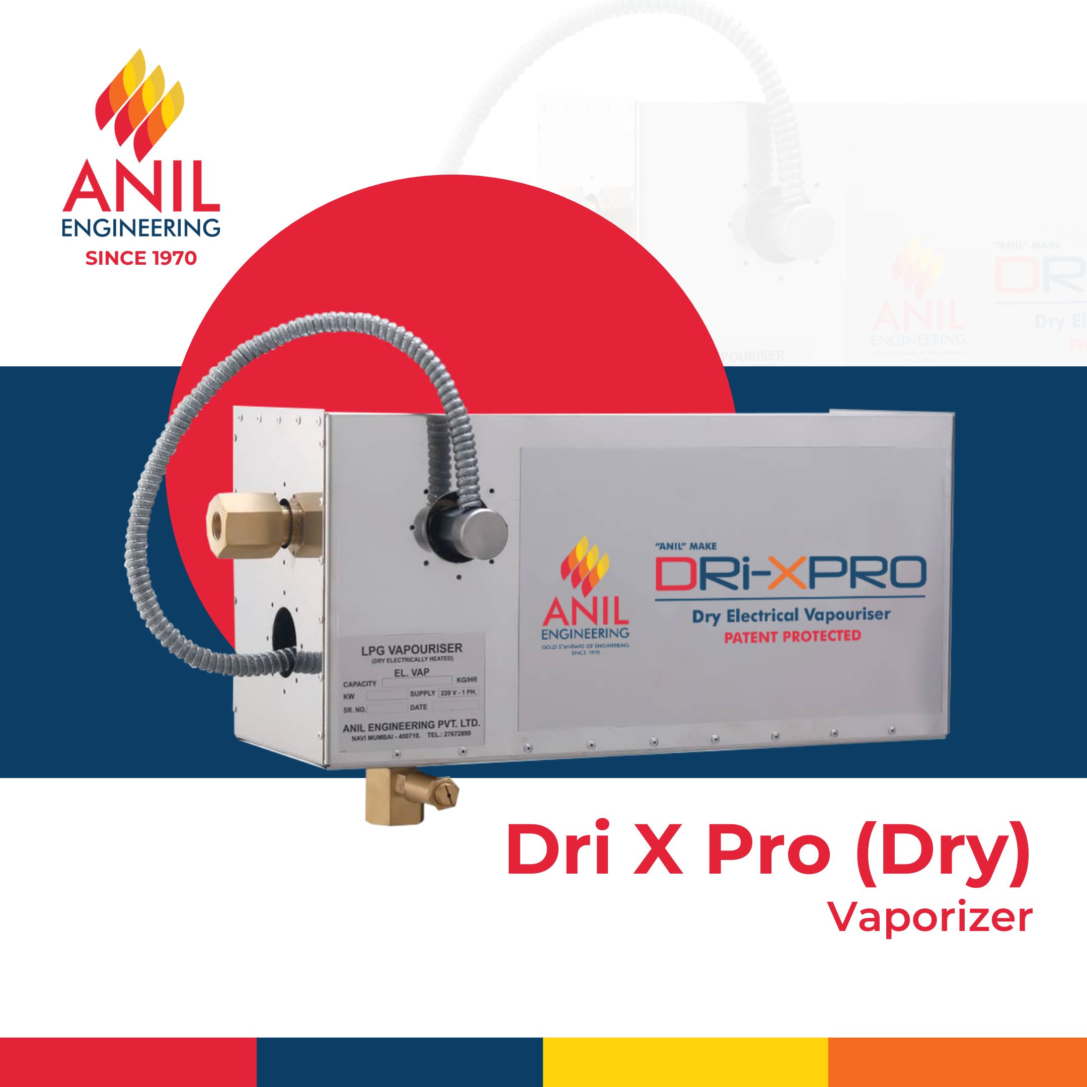 Advanced Dry Electric Vaporizer by Anil Engineering