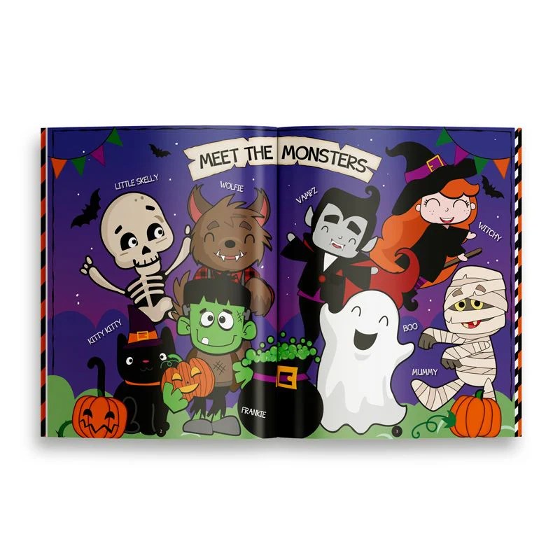 Halloween Sticker Activity Book Anilas UK