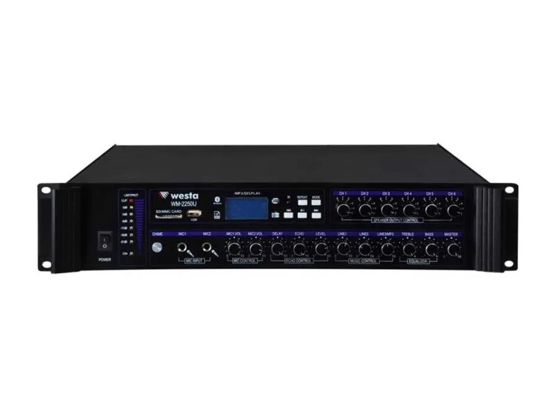 WM-2250U - 100V Mixer Amfi - Anıl Telekom