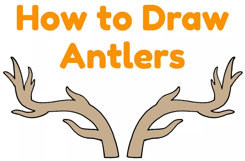 How to Draw Antlers