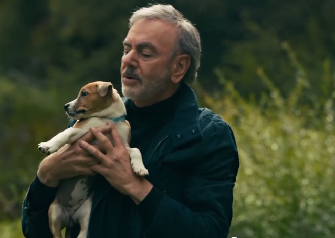Neil Diamond Adopts Pups & Howls About Something Blue Watch This Video! Animal Fair
