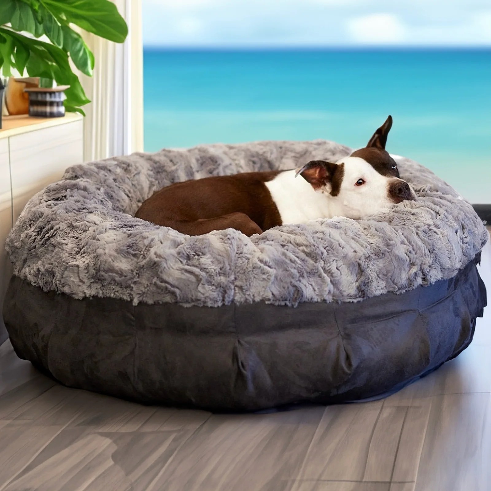 Pearl Puff Donut Style Luxury Dog Bed Animals Matter, Inc.