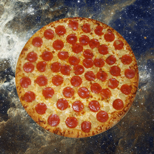 Pulsating Space Pizza