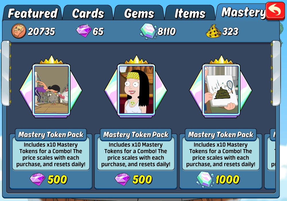 Combo Mastery Animation Throwdown The Quest For Cards