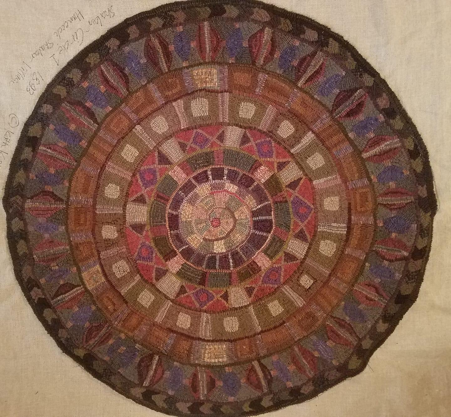 Shaker Circle Rug Pattern A Nimble Thimble