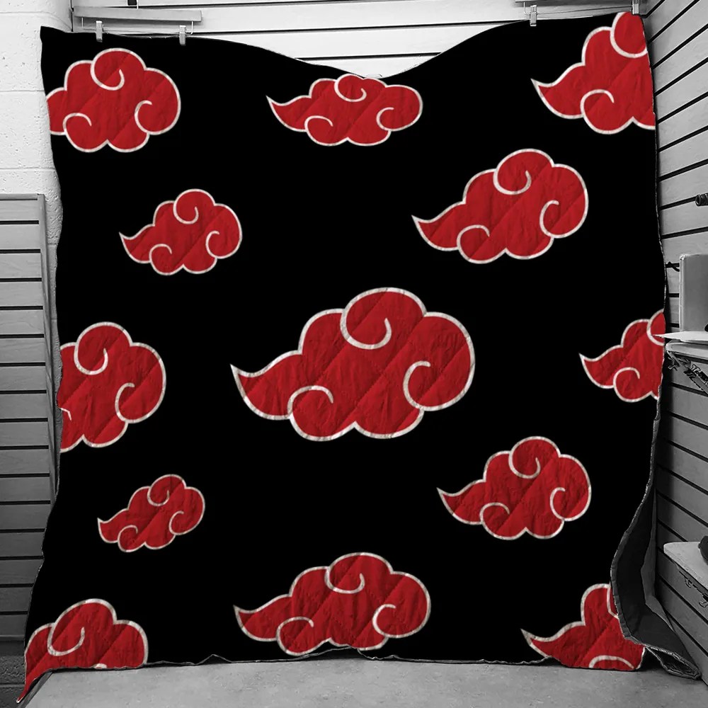 Naruto Akatsuki Quilt Blanket Anime Ape