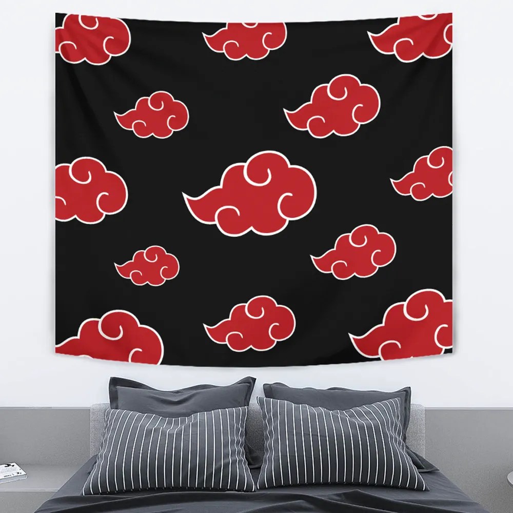 Naruto Akatsuki Cloud Tapestry Anime Ape