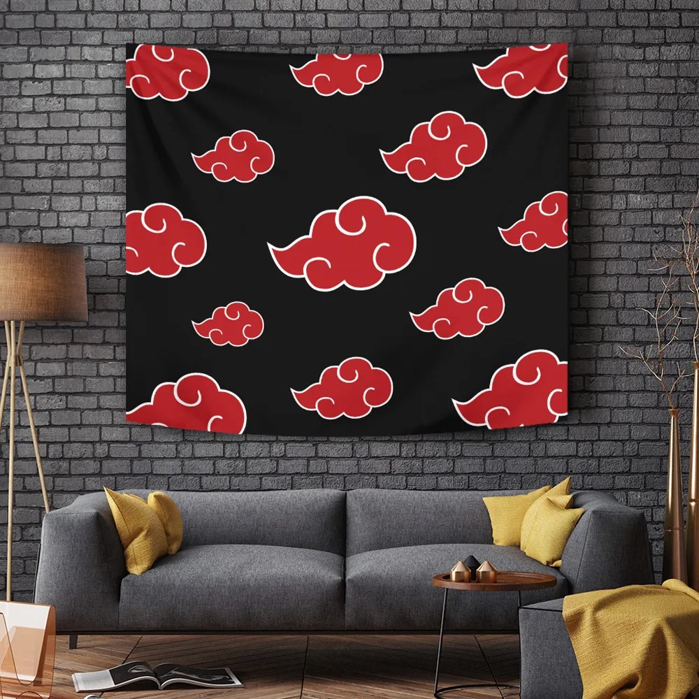 Naruto Akatsuki Cloud Tapestry Anime Ape